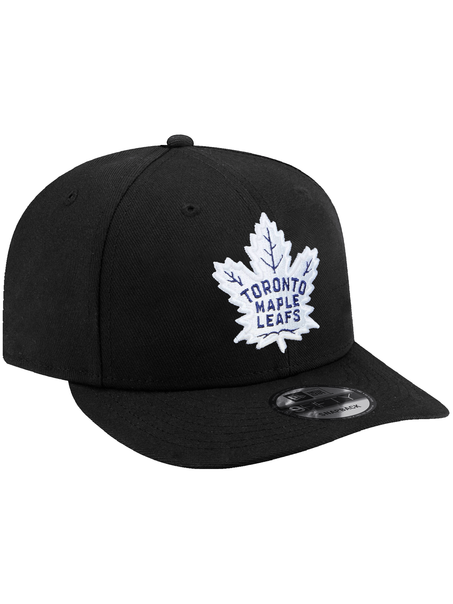 New Era Caps Toronto Maple Leafs New Era NHL Team 9FIFTY Pre-Curved Snapback Hat - Black
