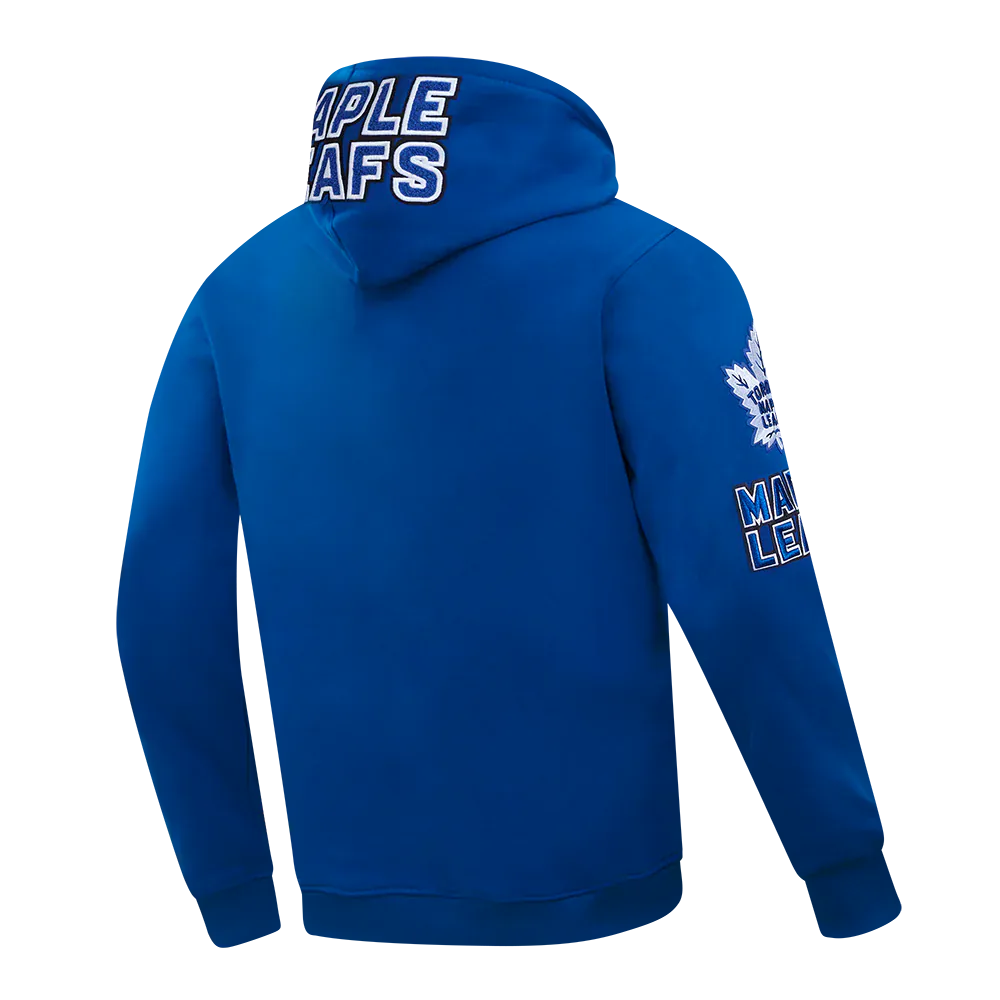 Pro Standard Jumpers Toronto Maple Leafs Pro Standard NHL Chenille Flex Hoodie Jumper - Blue
