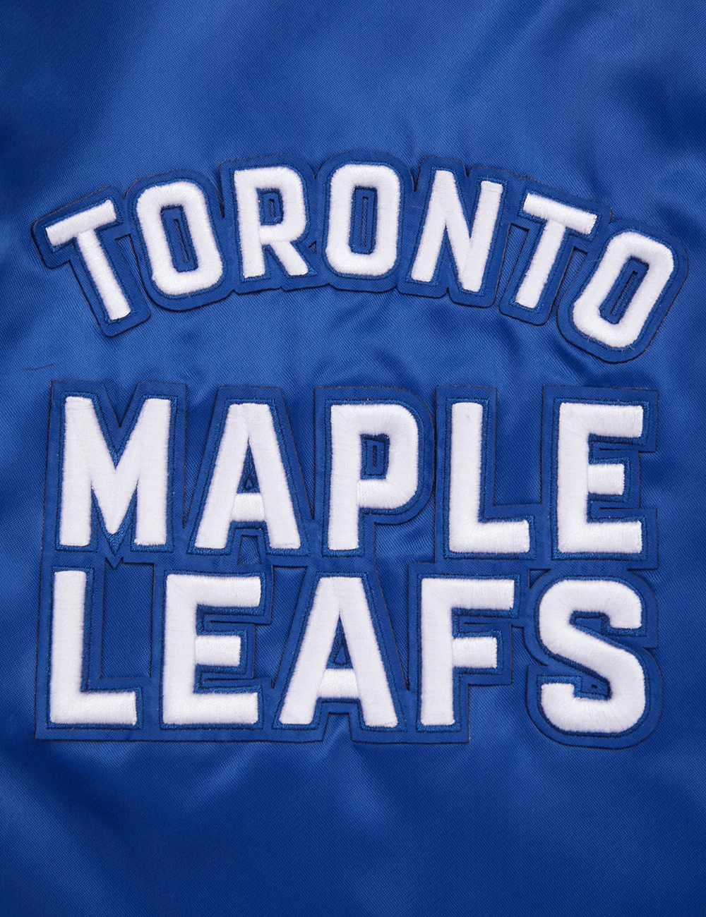 Pro Standard Jackets Toronto Maple Leafs Pro Standard NHL Retro Classic Lightweight Satin Jacket - Blue