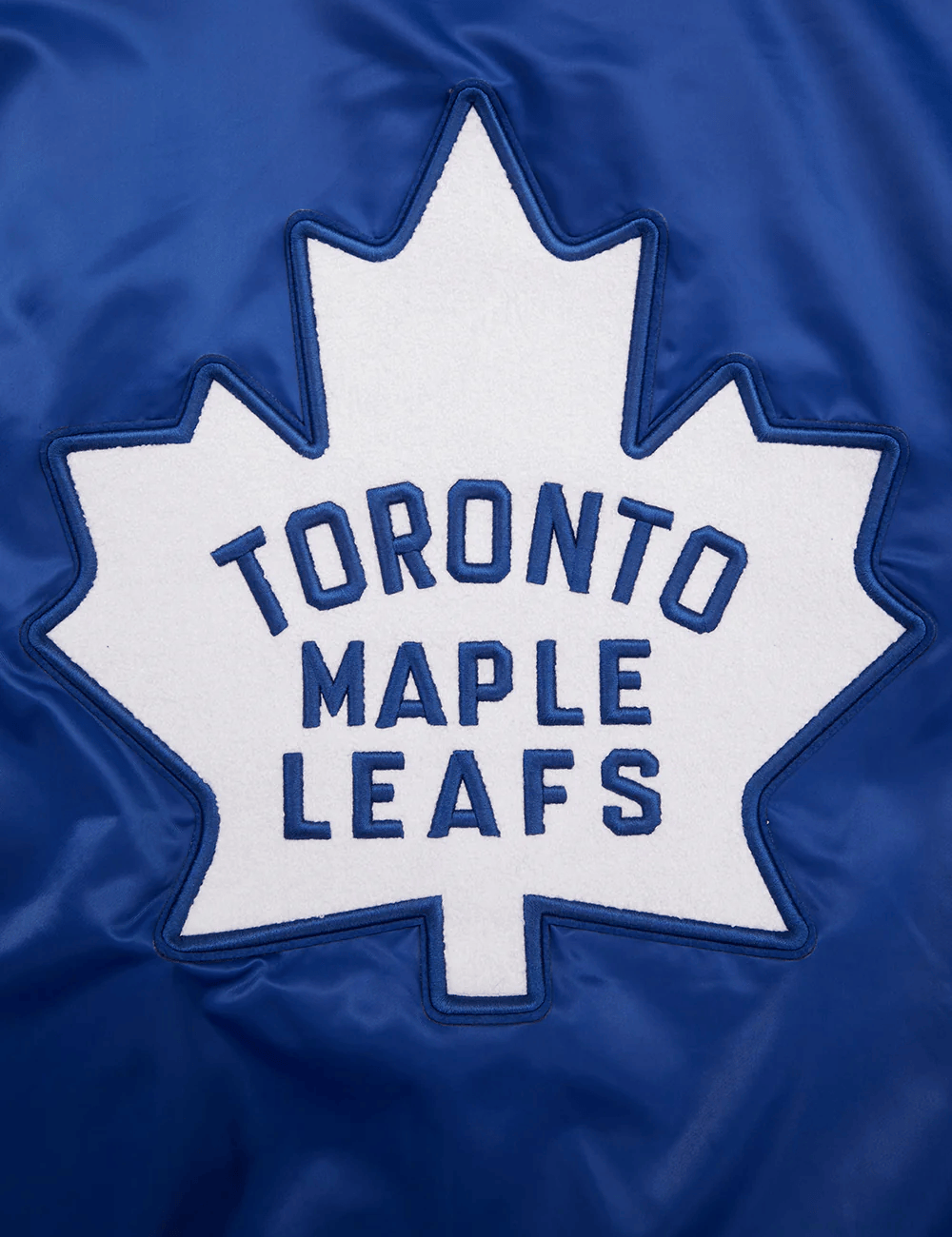 Pro Standard Jackets Toronto Maple Leafs Pro Standard NHL Retro Classic Lightweight Satin Jacket - Blue
