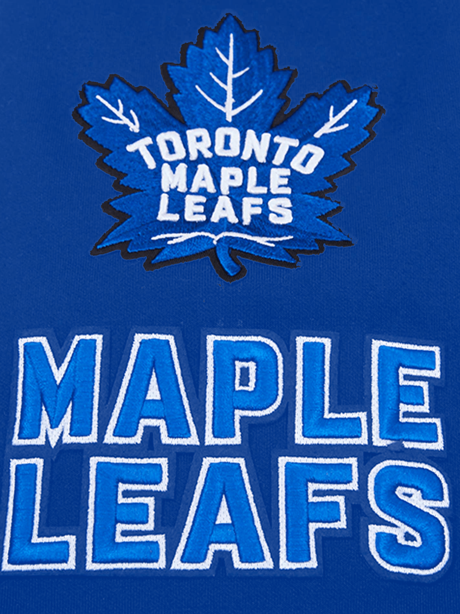 Pro Standard Jumpers Toronto Maple Leafs Pro Standard NHL Team Chenille Hoodie Jumper - Blue