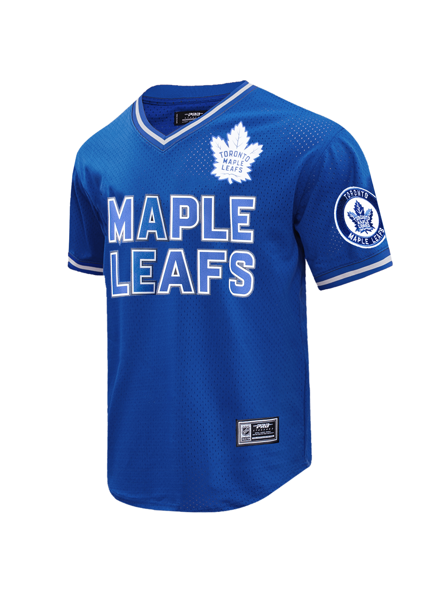 Pro Standard T-Shirts Toronto Maple Leafs Pro Standard NHL Team Mesh Short Sleeve - Blue