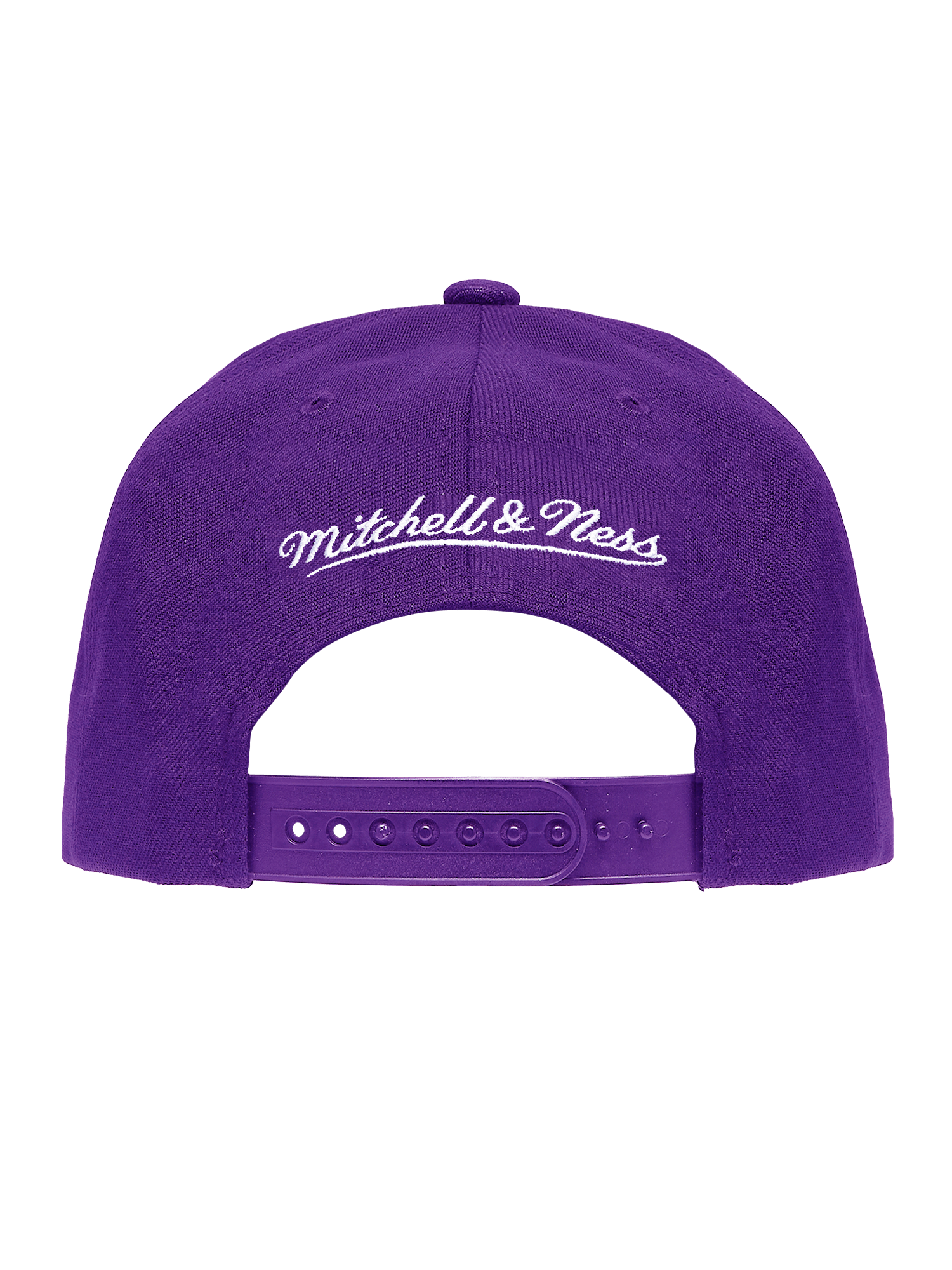 Mitchell And Ness Caps Toronto Raptors Mitchell & Ness NBA HWC Pro Pinch Snapback Hat - Purple