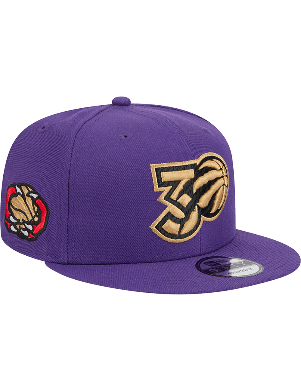 New Era Caps Toronto Raptors New Era NBA 24-25 City Edition 9FIFTY Snapback Hat - Purple