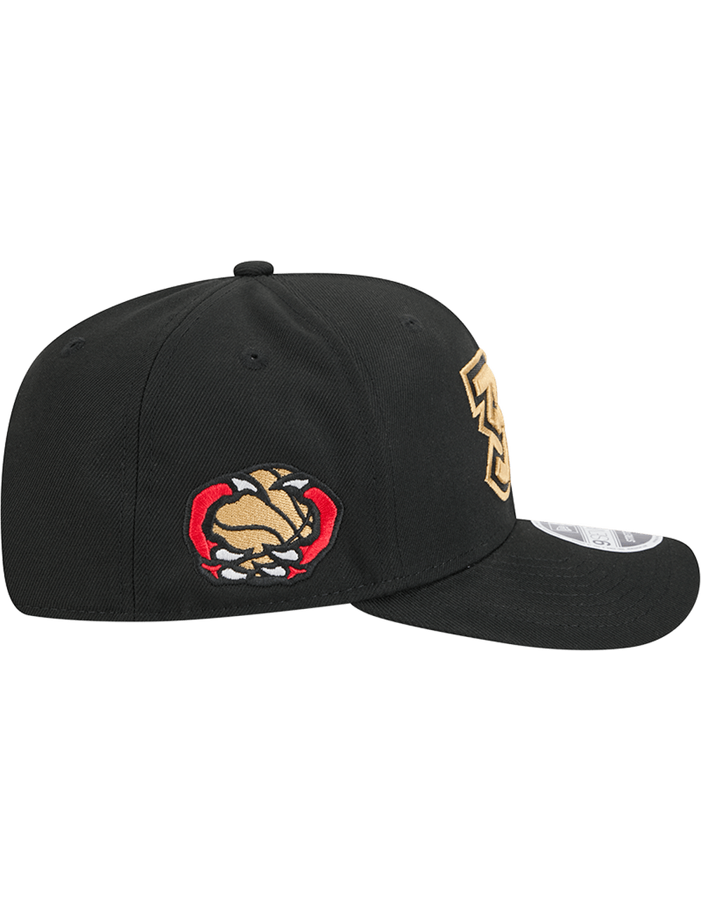 New Era Caps Toronto Raptors New Era NBA 24-25 City Edition Alt 9SEVENTY Snapback Hat - Black