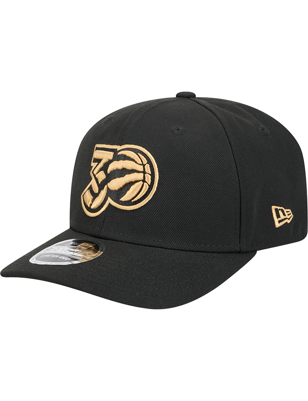 New Era Caps Toronto Raptors New Era NBA 24-25 City Edition Alt 9SEVENTY Snapback Hat - Black