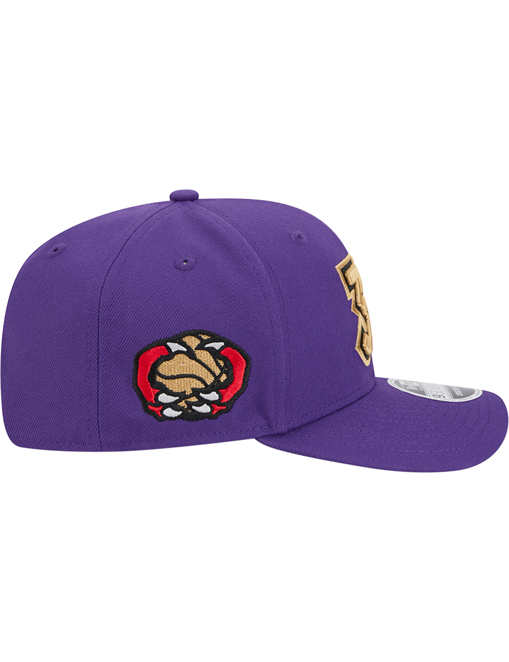New Era Caps Toronto Raptors New Era NBA 24-25 City Edition Alt 9SEVENTY Snapback Hat - Purple