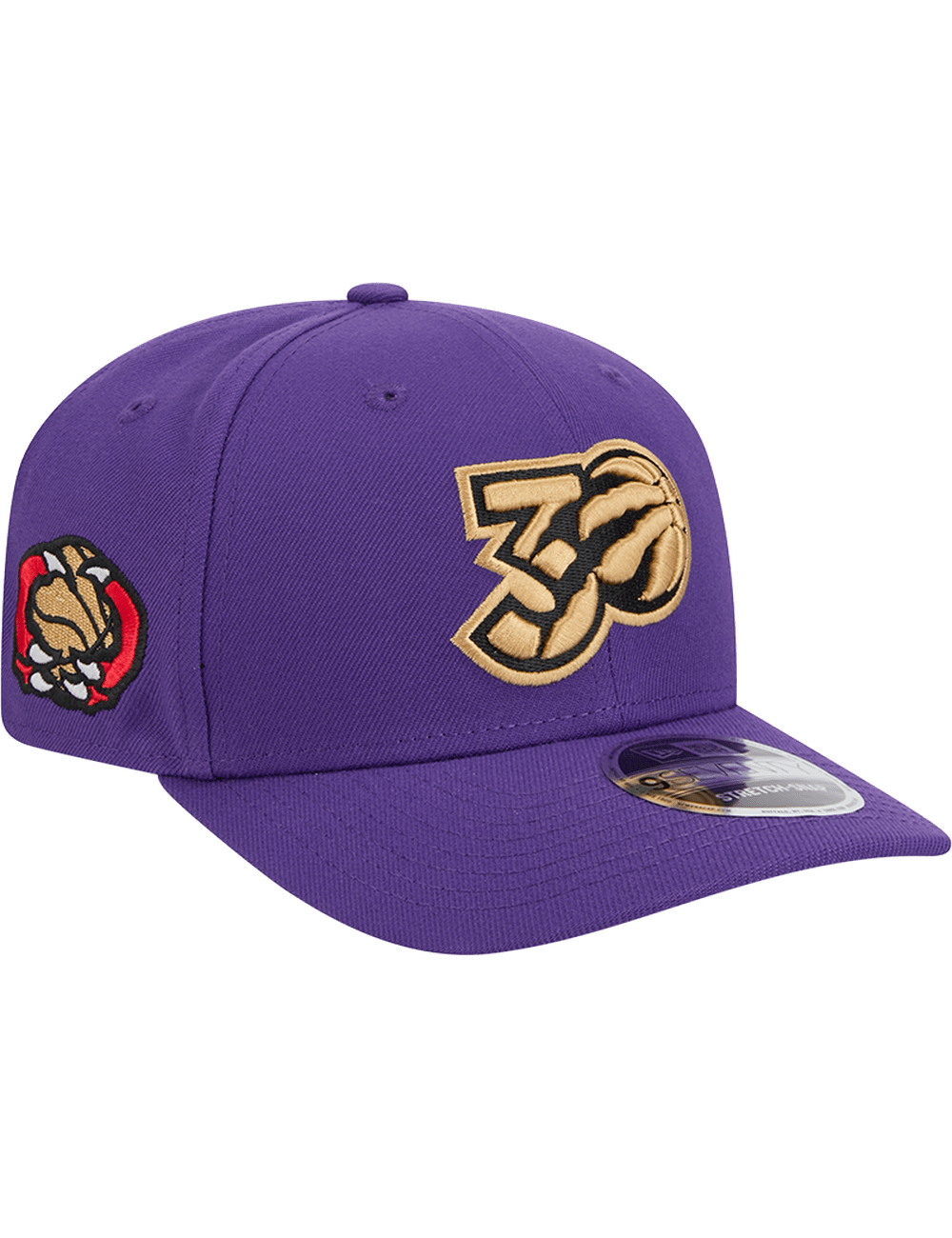New Era Caps Toronto Raptors New Era NBA 24-25 City Edition Alt 9SEVENTY Snapback Hat - Purple