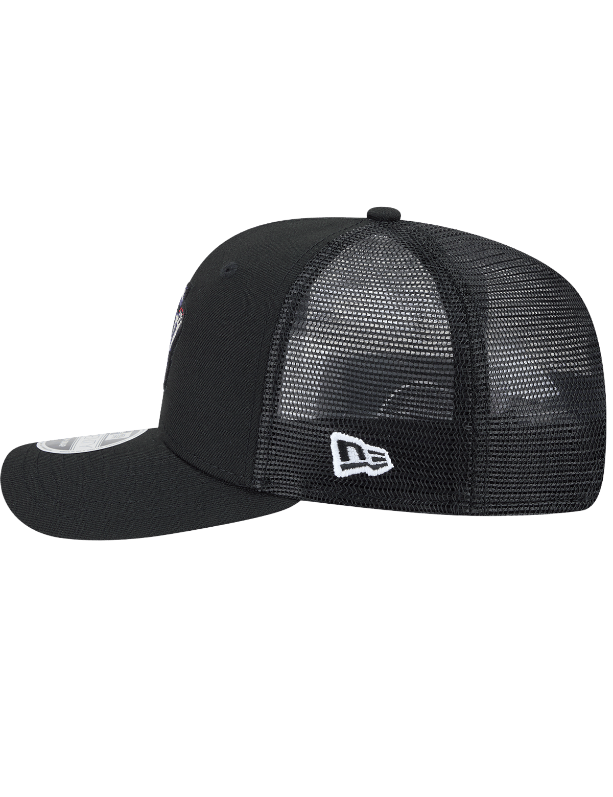 New Era Caps Toronto Raptors New Era NBA HWC 9SEVENTY Trucker Stretch Snapback Hat - Black