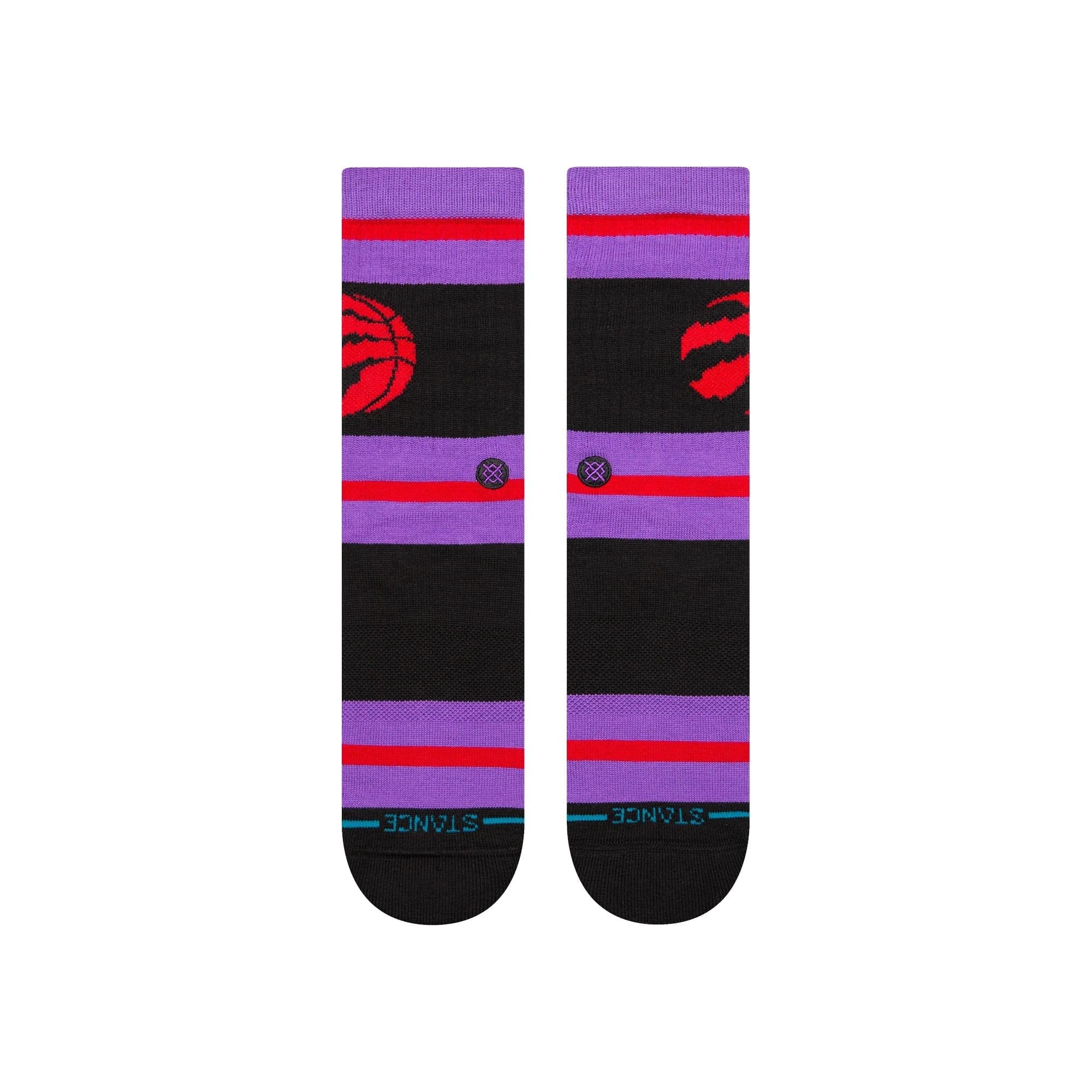 Stance Socks Large (9-12 US) Toronto Raptors Stance NBA Team Prep Crew Socks