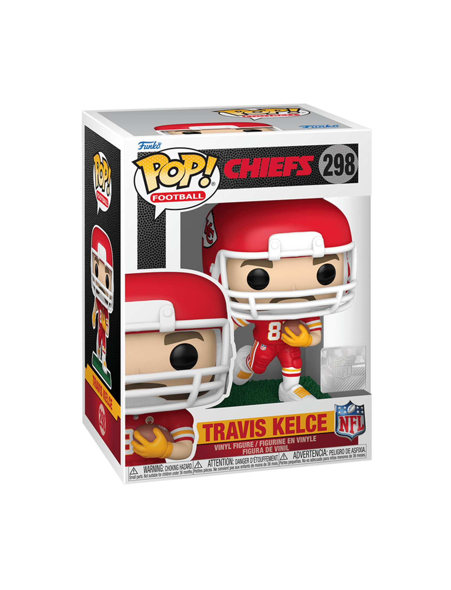 Funko Figures Travis Kelce Kansas City Chiefs Funko NFL Pop Vinyl Figure - 298
