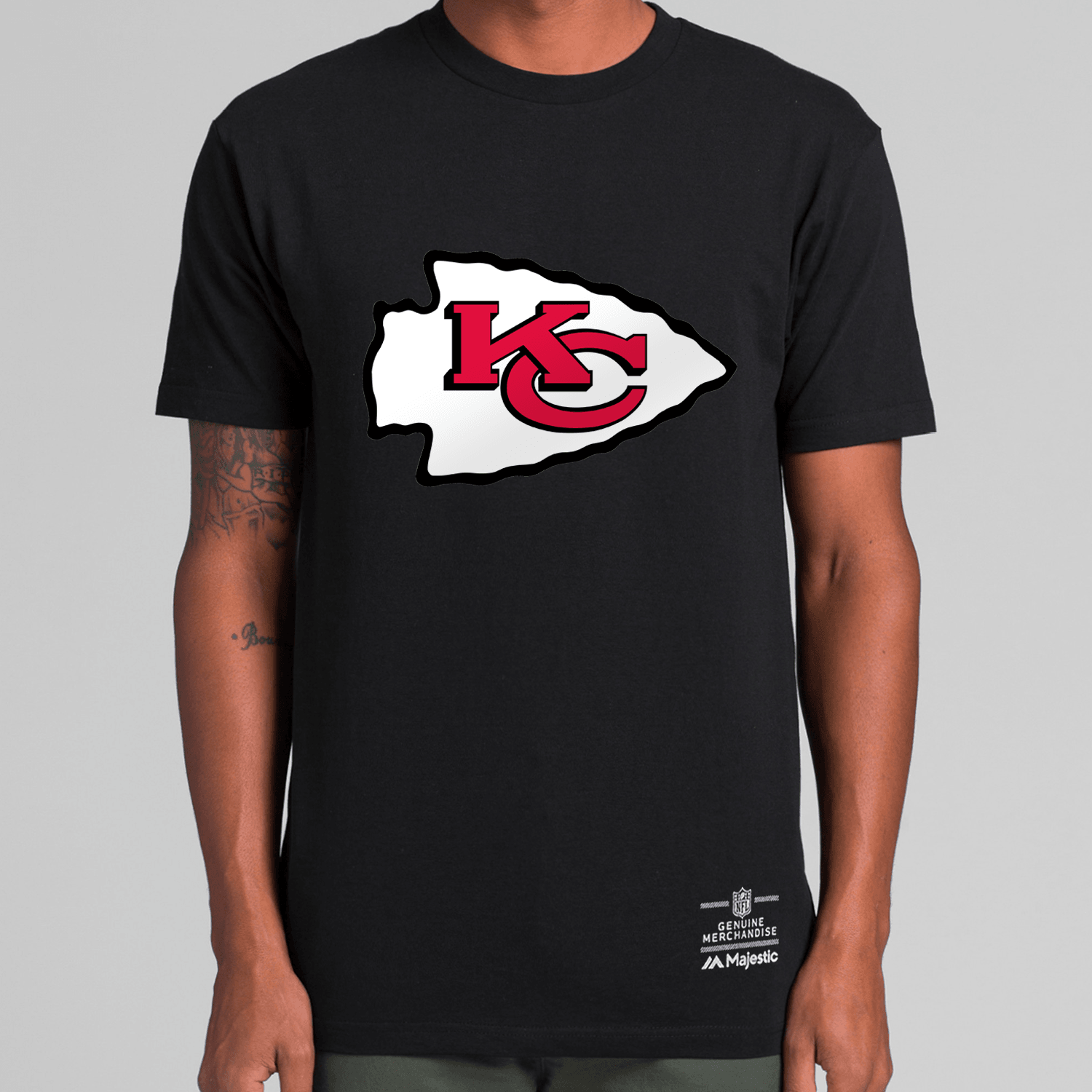NFL Branded T-Shirts Travis Kelce Kansas City Chiefs NFL Name & Number T-Shirt - Black