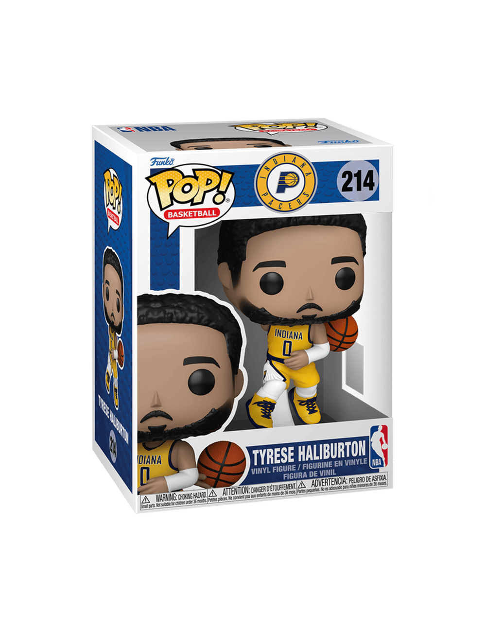 Funko Figures Tyrese Haliburton Indiana Pacers Funko NBA 3.75" Pop Vinyl Figure