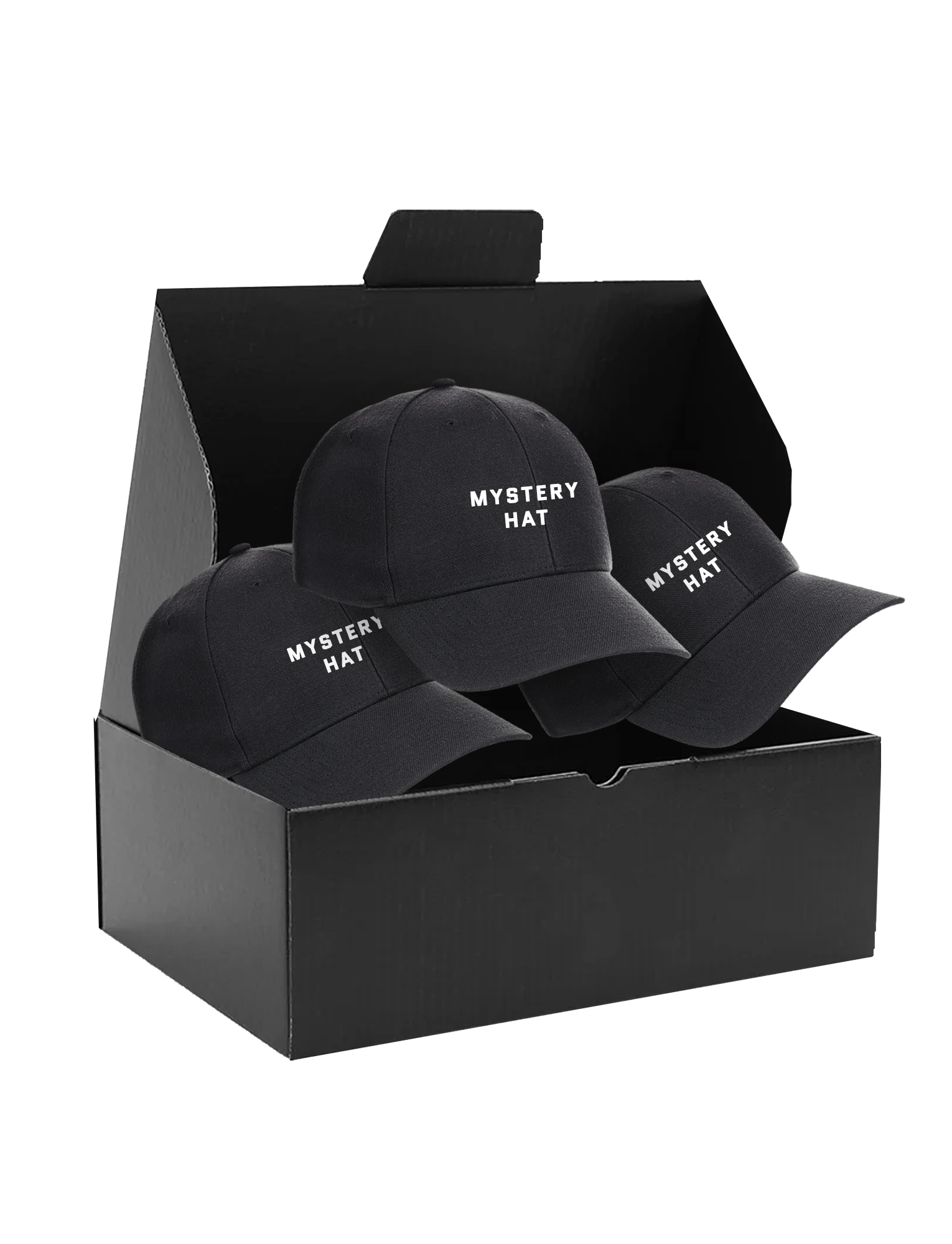 US Sports HQ Caps US Sports Mystery Box - 3 x Curved Snapback Hats