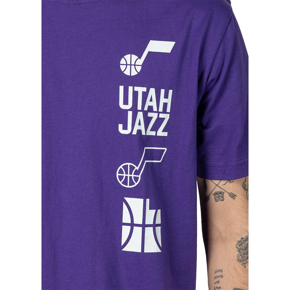 New Era T-Shirts Utah Jazz New Era NBA 24 City Edition T-Shirt - Purple
