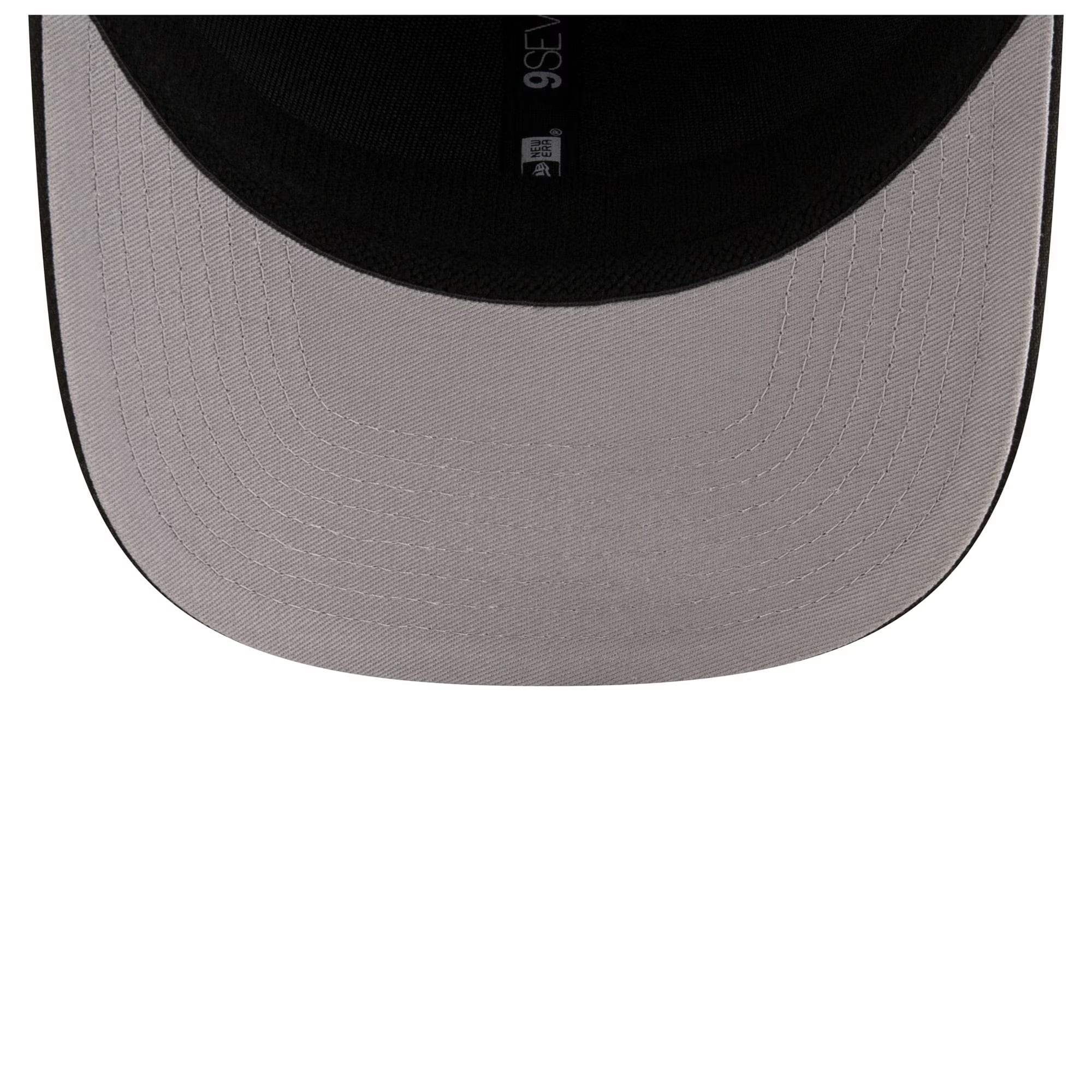 New Era Caps Utah Jazz New Era NBA Statement 9SEVENTY Stretch Snapback Hat - Black