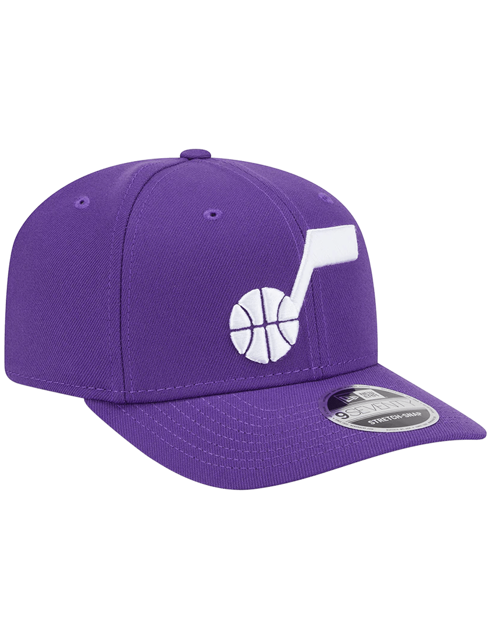 New Era Caps Utah Jazz New Era NBA Team 9SEVENTY Stretch-Snapback Hat - Purple