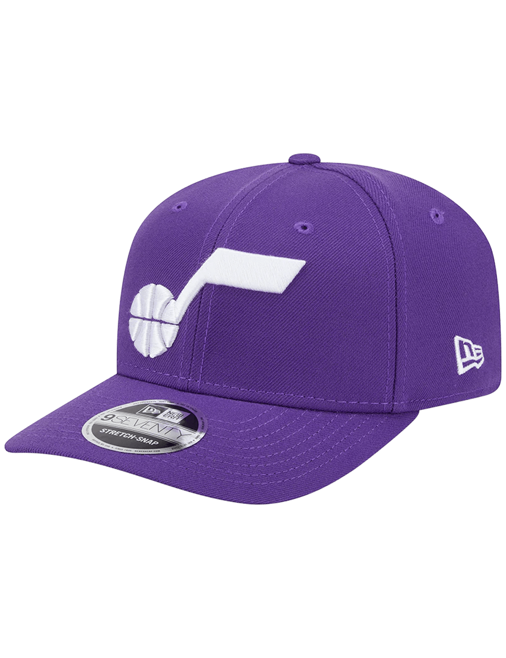New Era Caps Utah Jazz New Era NBA Team 9SEVENTY Stretch-Snapback Hat - Purple