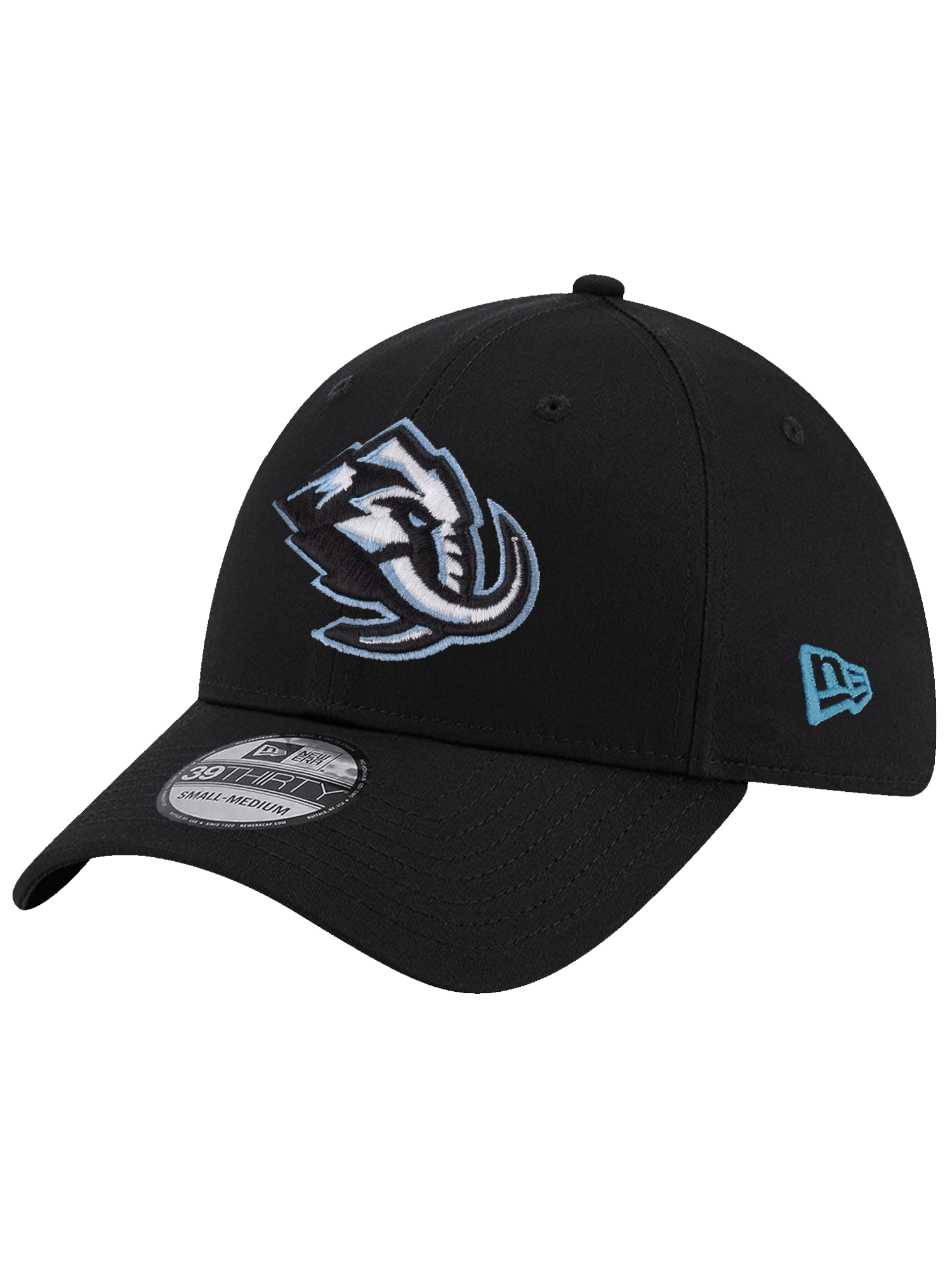 New Era Caps Utah Mammoth New Era NHL Team 39THIRTY Stretch-Fit Hat - Black