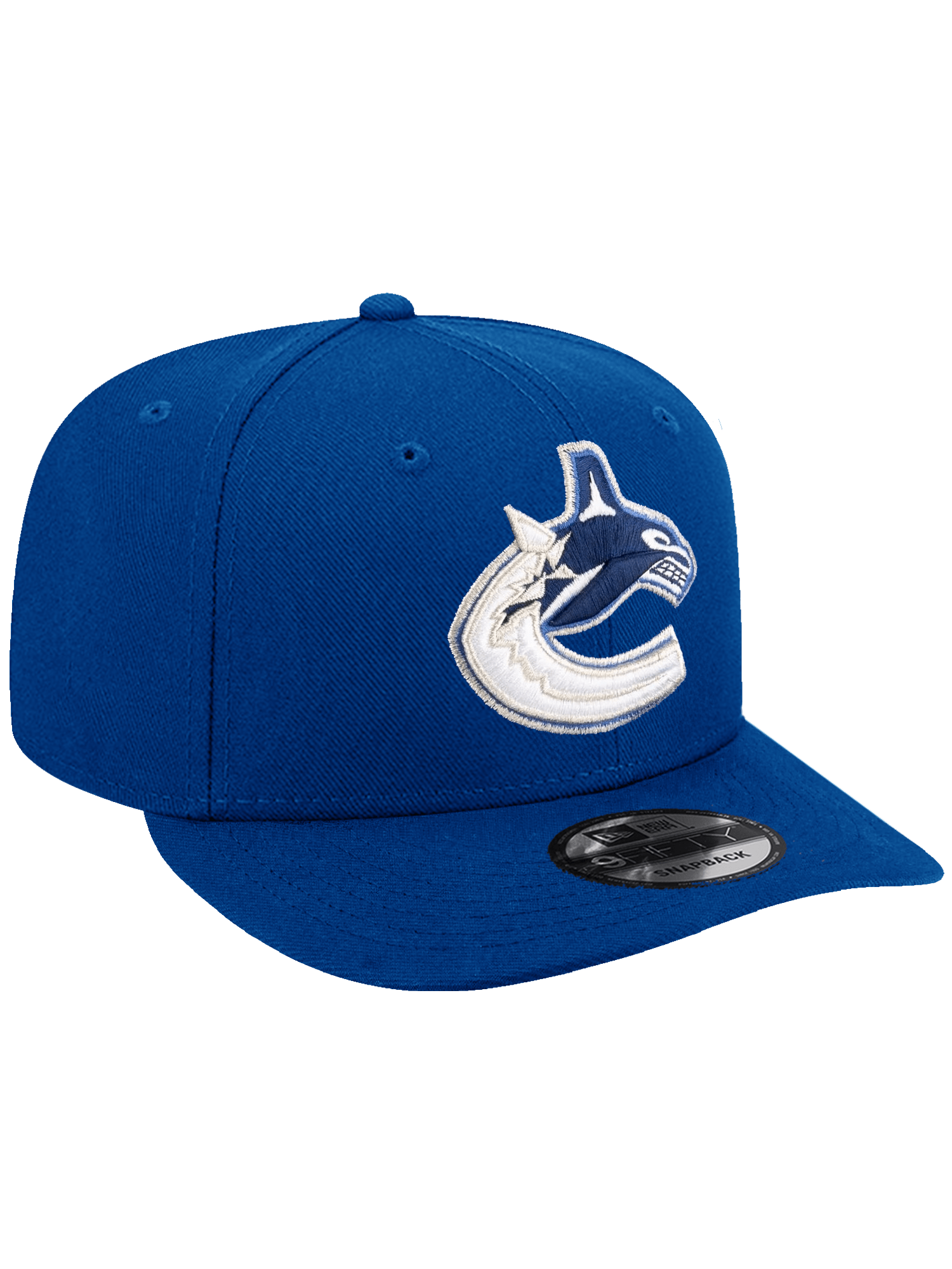 New Era Caps Vancouver Canucks New Era NHL Team 9FIFTY Pre-Curved Snapback Hat - Blue