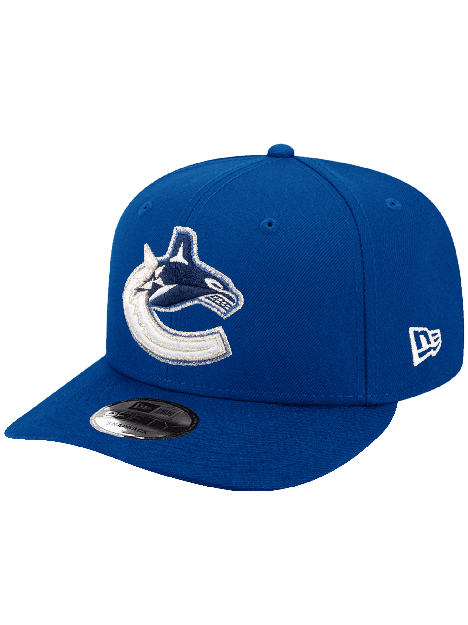 New Era Caps Vancouver Canucks New Era NHL Team 9FIFTY Pre-Curved Snapback Hat - Blue