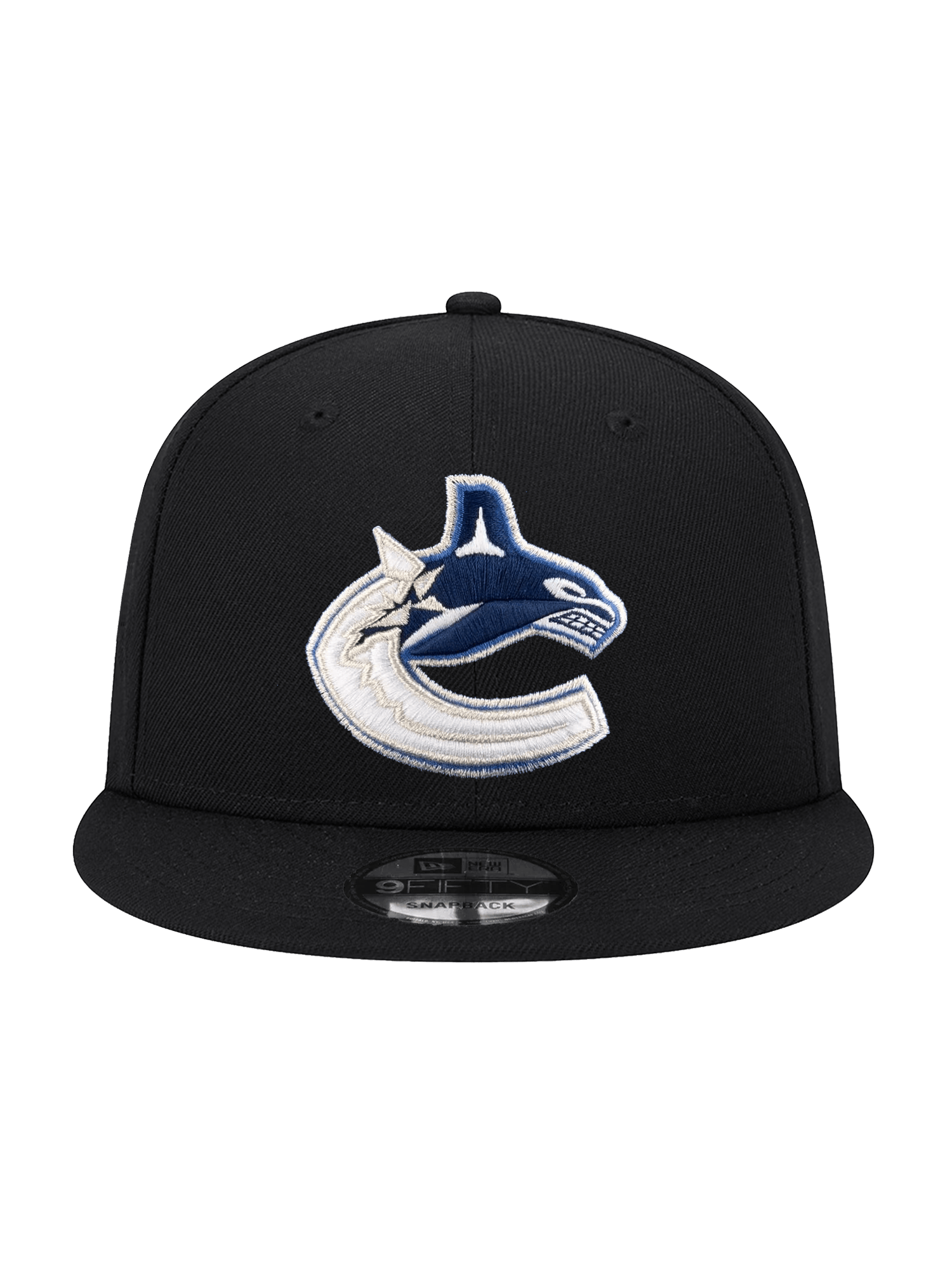 New Era Caps OSFA Vancouver Canucks New Era NHL Team 9FIFTY Snapback Hat - Black