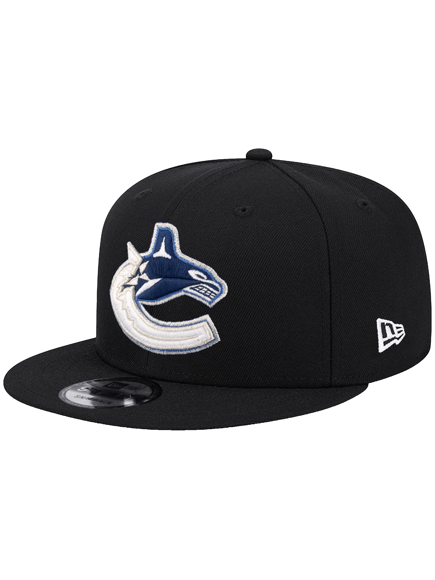 New Era Caps OSFA Vancouver Canucks New Era NHL Team 9FIFTY Snapback Hat - Black