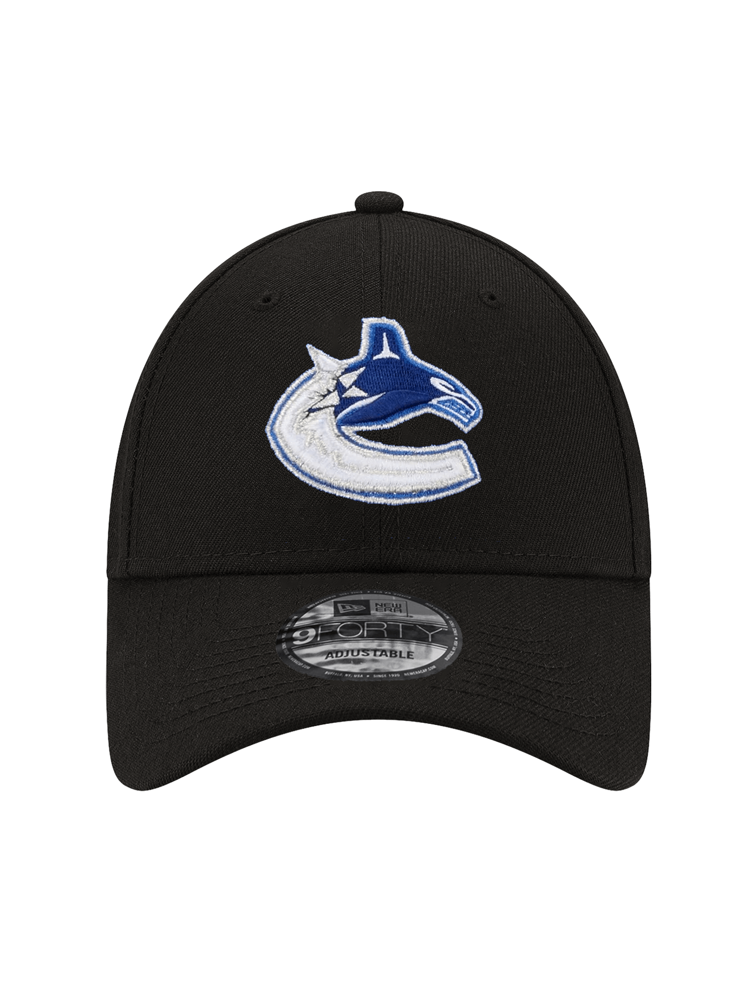 New Era Caps Vancouver Canucks New Era NHL Team 9FORTY Snapback Hat - Black