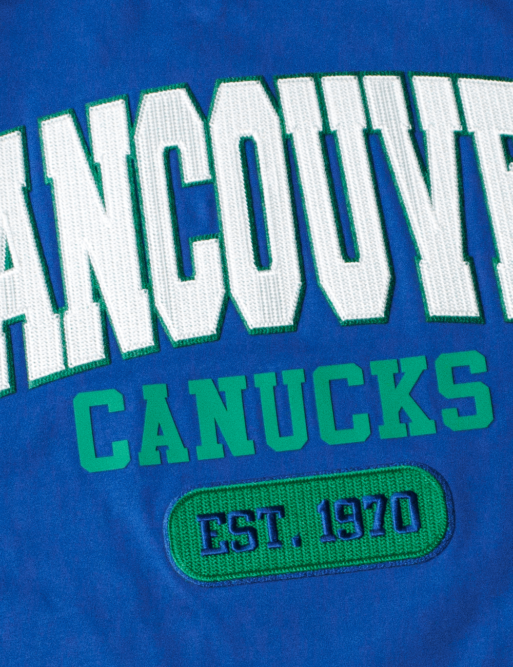 Pro Standard T-Shirts Vancouver Canucks Pro Standard NHL City Arch Flex T-Shirt - Blue