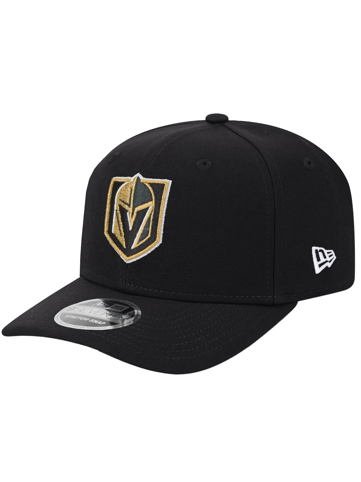 New Era Caps OSFA Vegas Golden Knights New Era NHL 9SEVENTY Stretch-Snapback Hat - Black