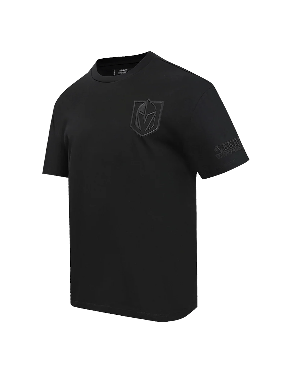 Pro Standard T-Shirts Vegas Golden Knights Pro Standard NHL Black On Black Drop Shoulder T-Shirt
