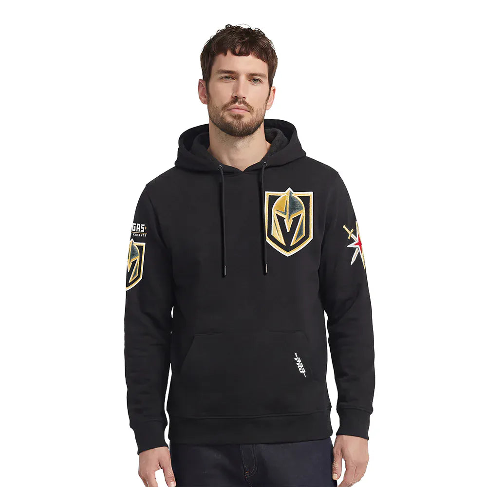 Pro Standard Jumpers Vegas Golden Knights Pro Standard NHL Chenille Flex Hoodie Jumper - Black