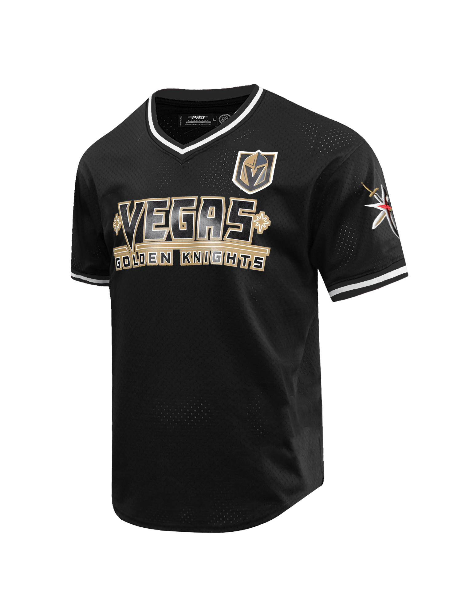 Pro Standard T-Shirts Vegas Golden Knights Pro Standard NHL Team Mesh Short Sleeve - Black