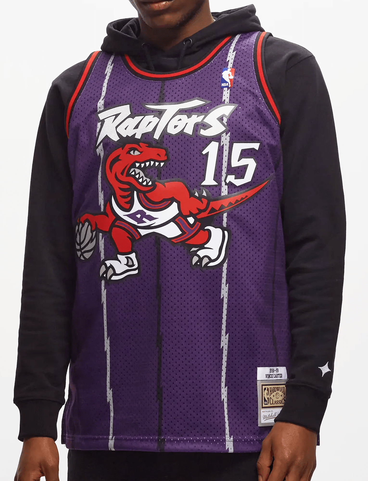 Mitchell And Ness Jerseys Vince Carter Toronto Raptors Mitchell & Ness NBA 98-99 HWC Swingman Jersey - Purple