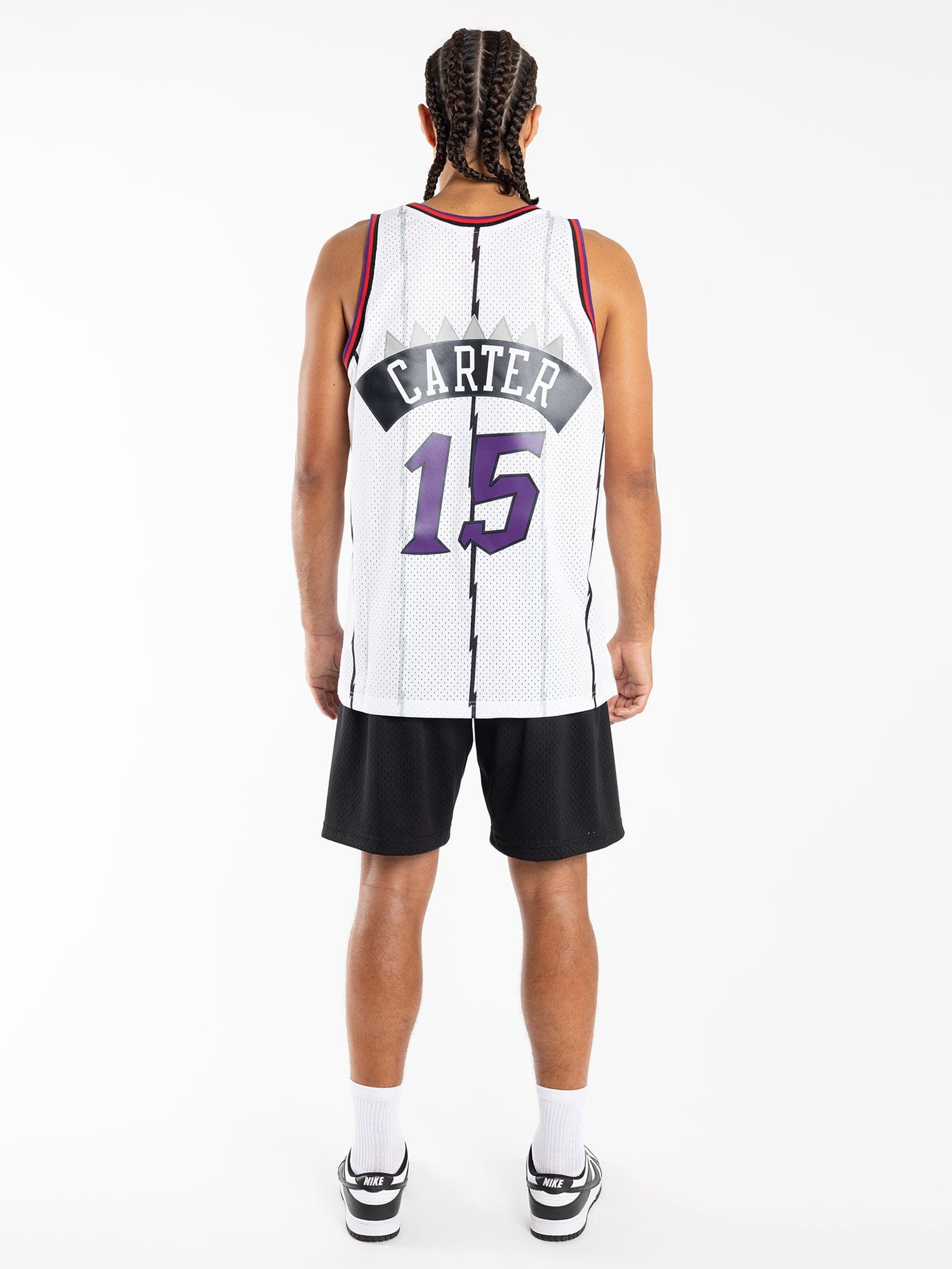 Mitchell And Ness Jerseys Vince Carter Toronto Raptors Mitchell & Ness NBA 98 Home HWC Swingman Jersey - White