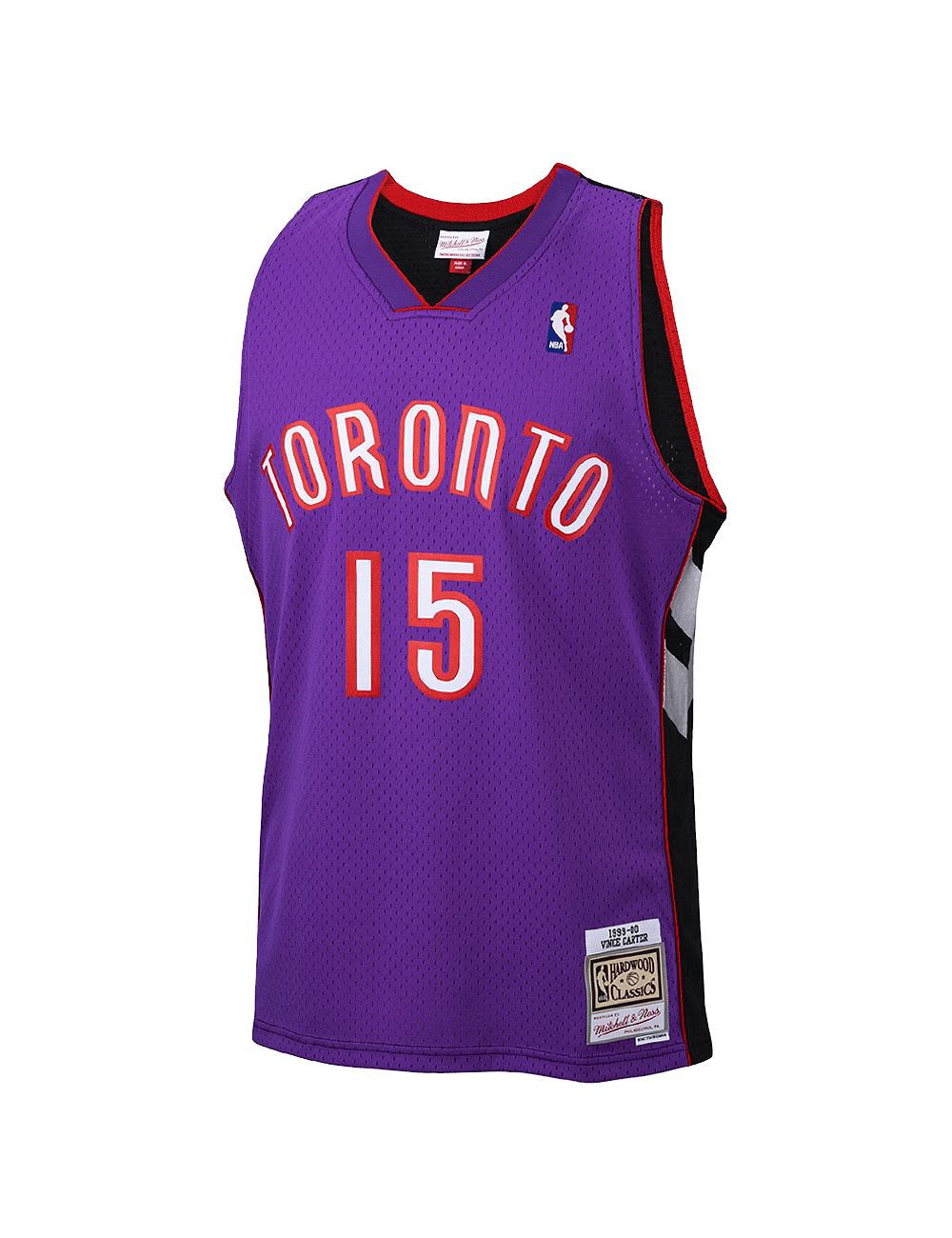Mitchell And Ness Jerseys Vince Carter Toronto Raptors Mitchell & Ness NBA 99-00 HWC Swingman Jersey - Purple
