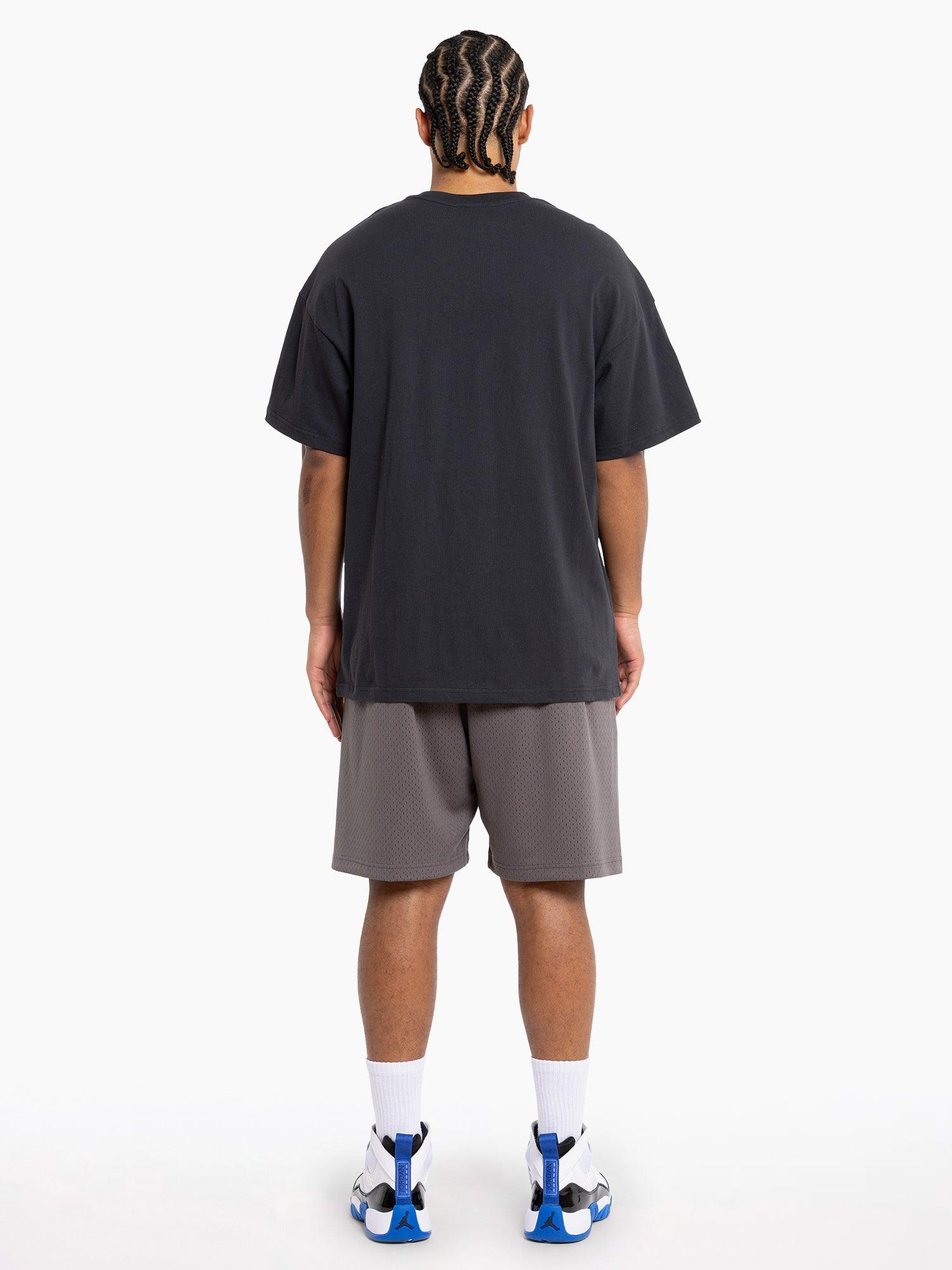 Mitchell And Ness T-Shirts Vince Carter Toronto Raptors Mitchell & Ness NBA Homage Vintage T-Shirt - Faded Black