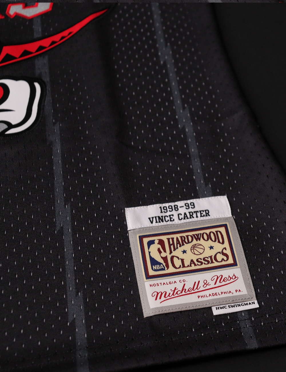Mitchell And Ness Jerseys Vince Carter Toronto Raptors Mitchell & Ness NBA HWC Fashion Swingman Jersey - Black