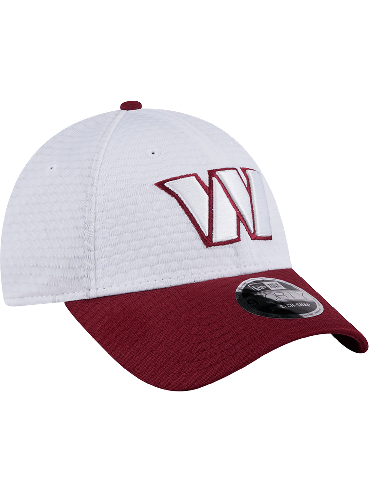 New Era Caps Washington Commanders New Era NFL 24 Training 9FORTY Stretch-Snapback Hat - White