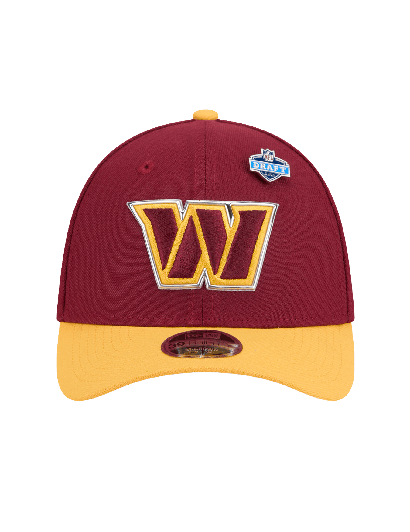 New Era Caps M/L Washington Commanders New Era NFL Draft 26 39THIRTY M-Crown Stretch-Fit Hat