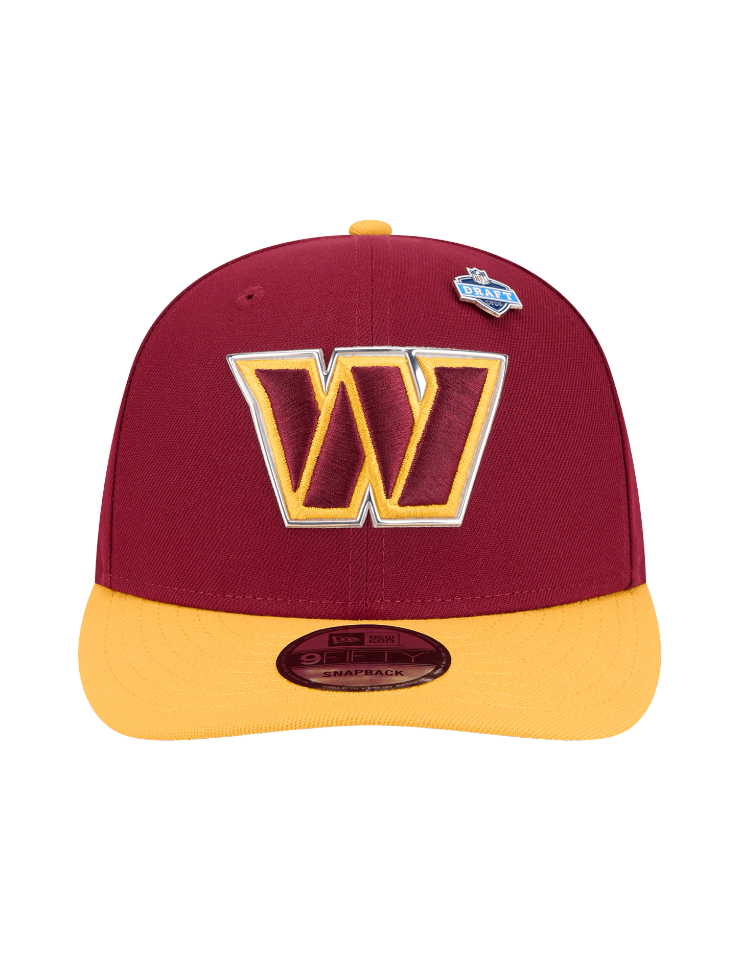 New Era Caps OSFM Washington Commanders New Era NFL Draft 26 9FIFTY Pre-Curved Snapback Hat
