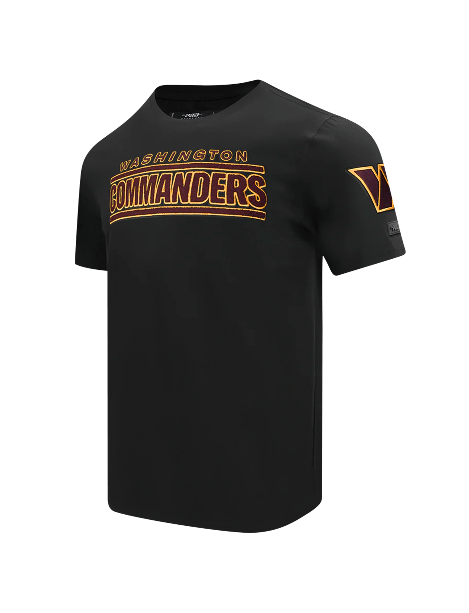 Pro Standard T-Shirts Washington Commanders Pro Standard NFL Classic Chenille Flex T-Shirt - Black