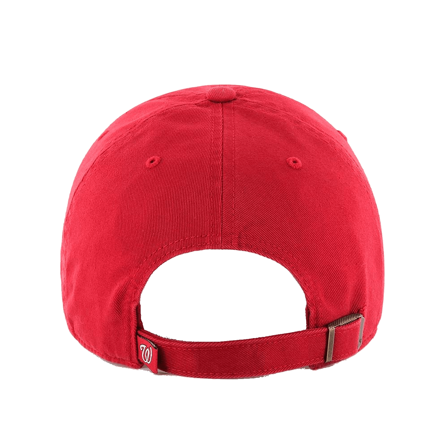 47 Brand Caps Washington Nationals '47 MLB Team Clean Up Strapback Hat - Red