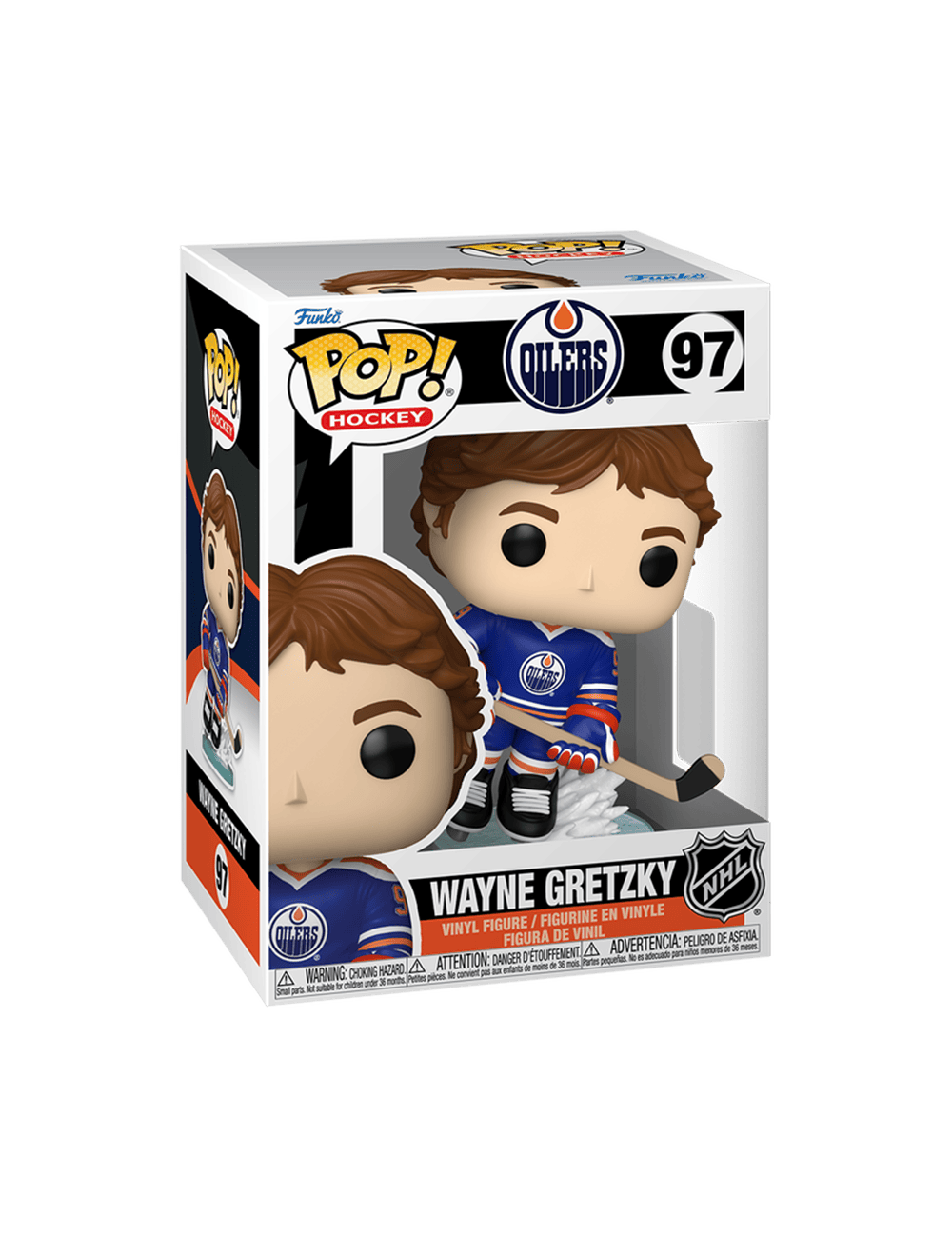 Funko Figures Wayne Gretzky Edmonton Oilers Funko NHL Rookie 3.75" Pop Vinyl Figure