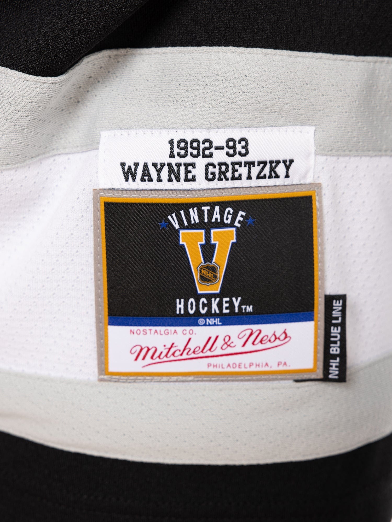 Mitchell And Ness Jerseys Wayne Gretzky Los Angeles Kings Mitchell & Ness NHL 92-93 Blue Line Jersey