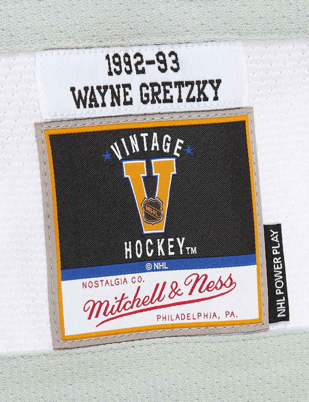 Mitchell And Ness Jerseys Wayne Gretzky Los Angeles Kings Mitchell & Ness NHL 92 Alt Power Play Jersey - Black