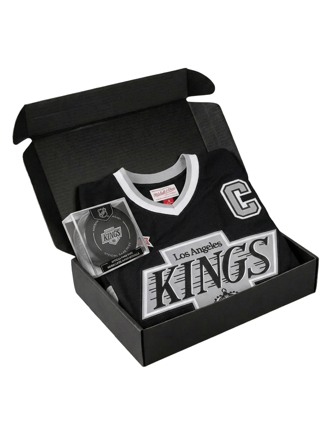 US Sports HQ Gift Boxes Wayne Gretzky Los Angeles Kings NHL Jersey & Puck Gift Box