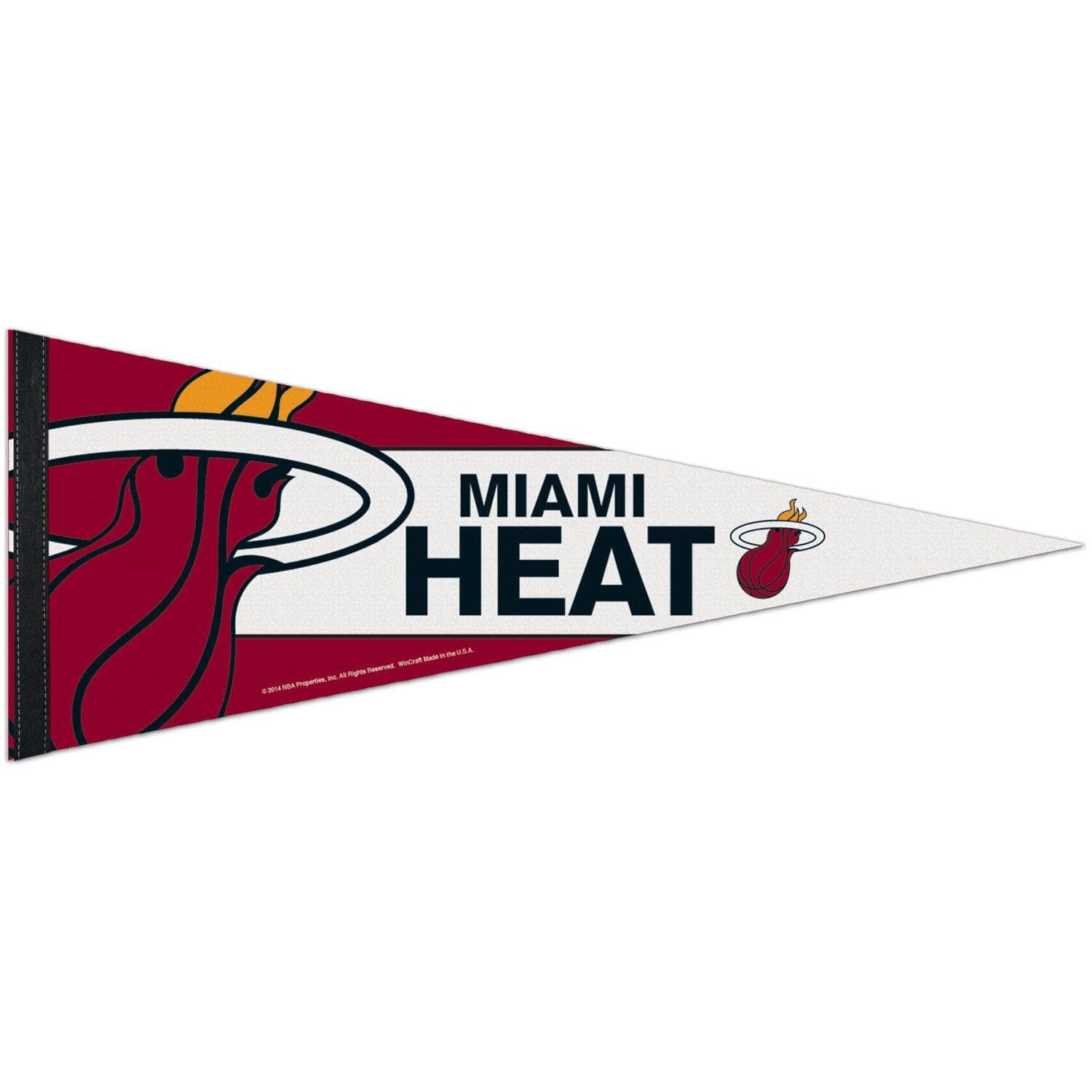 Miami Heat Wincraft NBA 12 x 30" Premium Felt Pennant