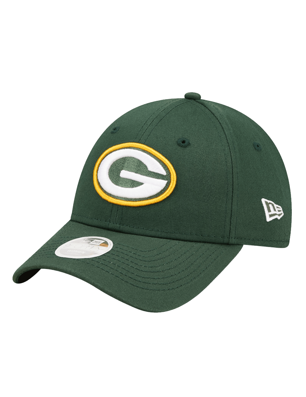 New Era Caps Womens Womens Green Bay Packers New Era NFL Team 9FORTY Hat - Green