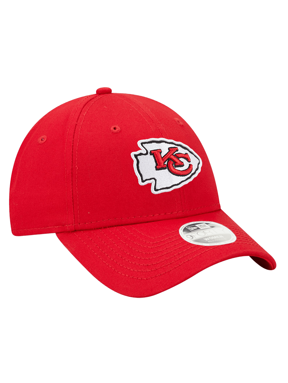 New Era Caps Womens Womens Kansas City Chiefs New Era NFL Team 9FORTY Hat - Red